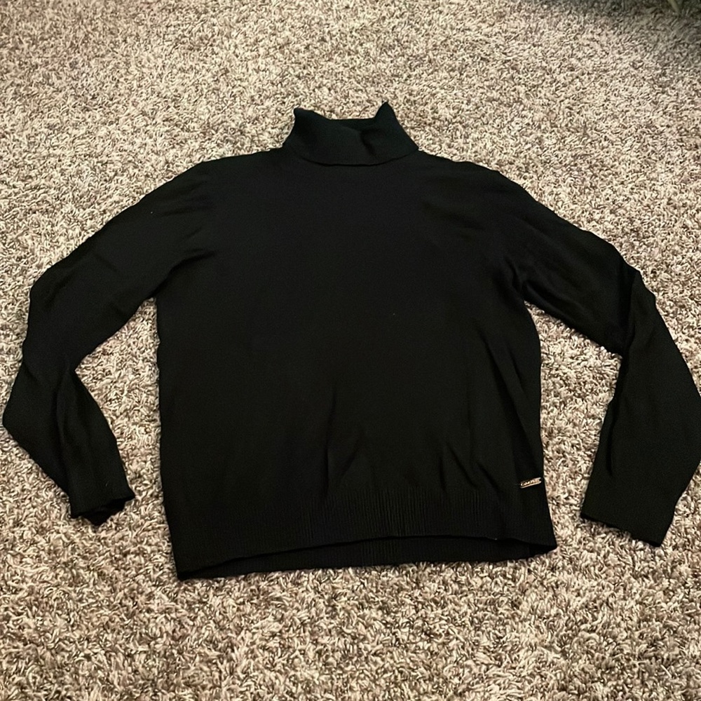 Calvin Klein Black Turtleneck